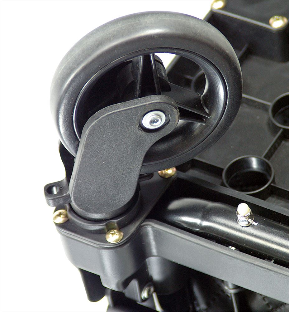 島製作所 メロディスムーズST小花   BK 4945528351356 ショッピングカート　お買い物カート　サイドカー　介護用品 カート