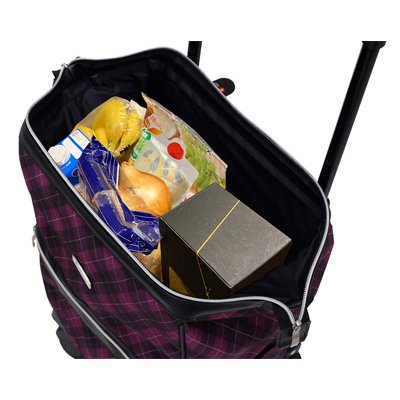 （株）島製作所 メロディスムーズグランデ   アーガイル シルバーカー 高齢者 ショッピング 保冷