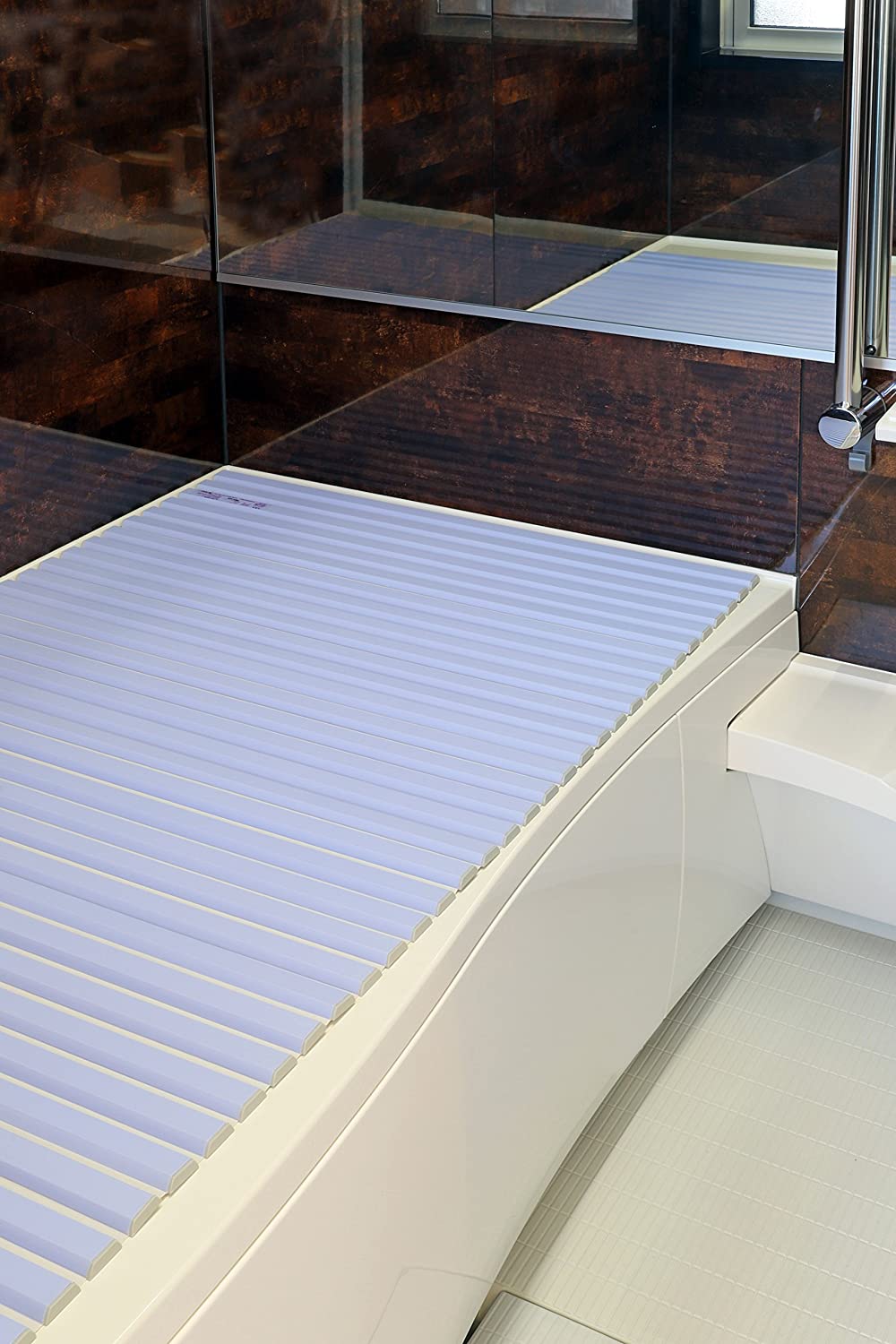 ミエ産業（株）リーフネオバスシャッター Ｌ－１４BL 4962619180480 浴用用品 風呂ふた 風呂フタ 軽量 防カビ