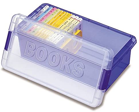 伊勢藤 文庫本ケース BL 4966149211379 収納  文庫本 片付け 収納ボックス 収納ケース