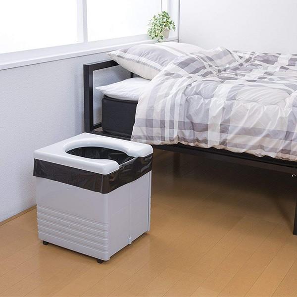 （株）サンコー 簡易ポータブルトイレ  GY 簡易トイレ 非常用トイレ 防災用品 防災グッズ