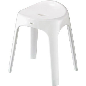 アスベル エミール風呂イス S40 ホワイト 座面40cm 4974908530883 浴用 風呂イス 抗菌 座りやすい