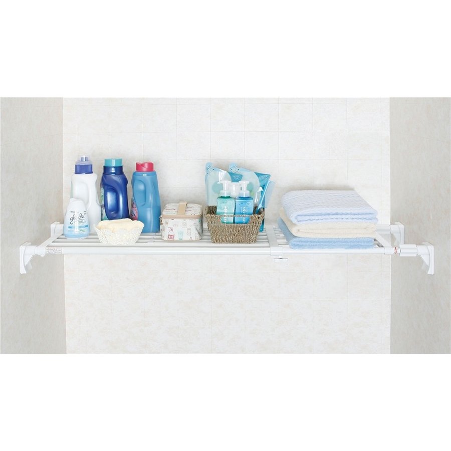 平安伸銅工業 スーパーワイド棚 小 RA-11 75&#12316;120cm 4977612209809 突っ張り棚 つっぱり棚 伸縮棚 棚 突っ張り棒