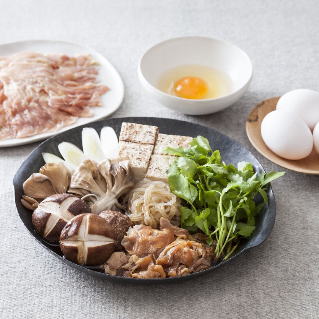 比内地鶏【火内鶏】地鶏のすき焼きセット