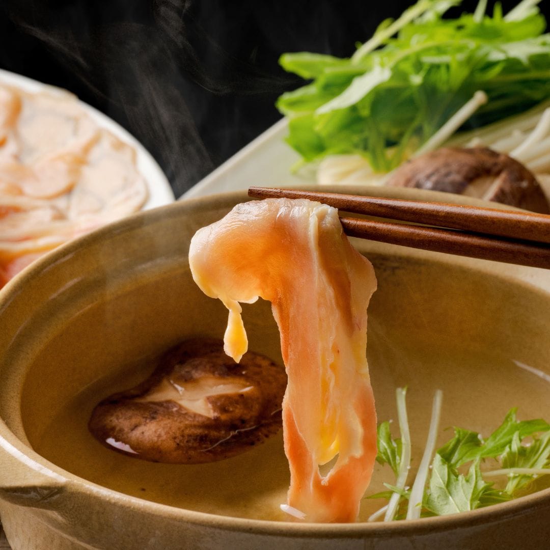 比内地鶏【火内鶏】地鶏しゃぶしゃぶセット