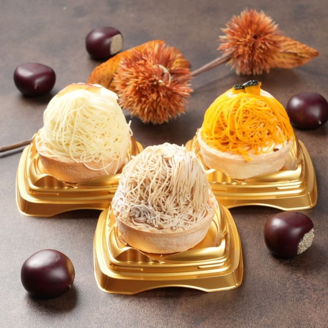 百万石モンブラン3個入り|高級和栗モンブラン専門店 いも栗カボチャ