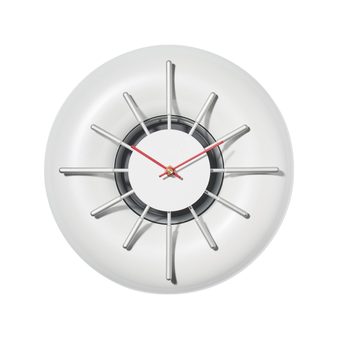 サンスター 除菌消臭 QAIS-air- 03 + Wall Clock(ホワイト + ウォール