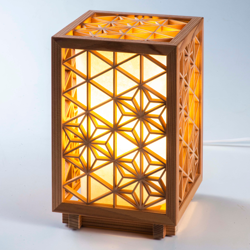 大湊文吉商店 乱れ組子「麻の葉」小型