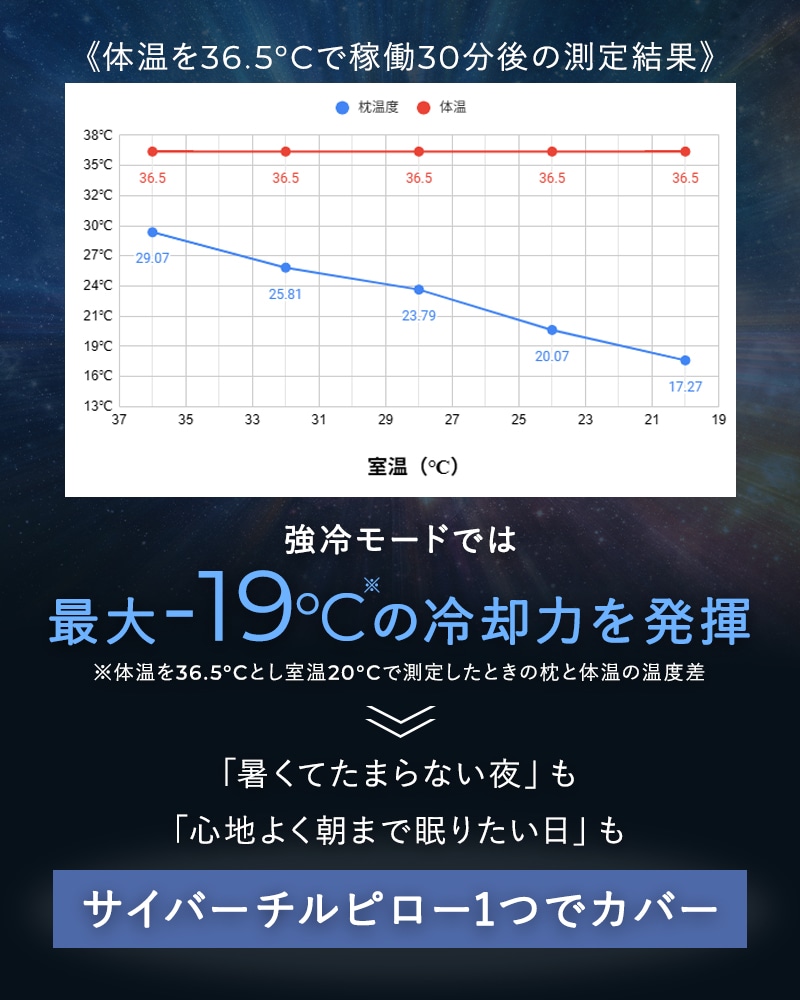 枕 まくら サイバーチルピロー CyberChillPillow ひんやり 温熱シート付き