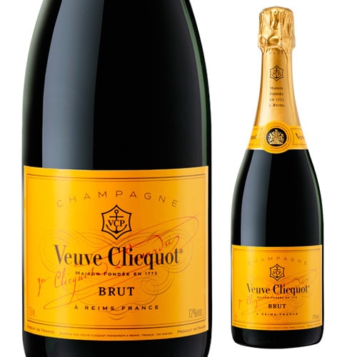 公式の店舗 ヴーヴクリコ黄6本です シャンパン/スパークリングワイン ...
