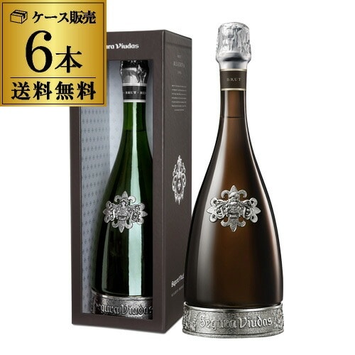 セグラヴューダス ブルート レゼルバ エレダード NV ギフト BOX付き 750ml 6本入 スペイン カタルーニャ ケース 浜運 【送料無料】