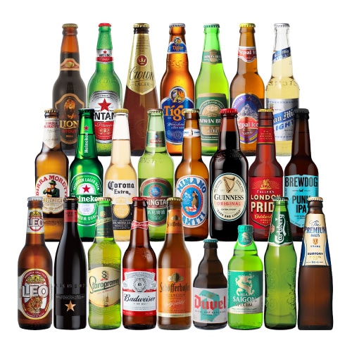 30％OFF】世界のビール 飲み比べ 24ヵ国 24本 セット 長S 【送料無料
