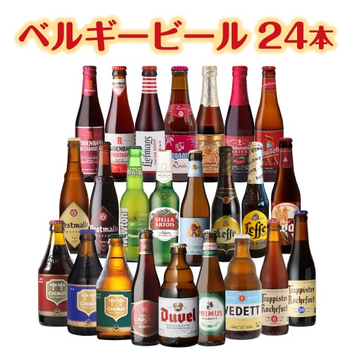 【20%OFF4/30迄】ビール ギフト ベルギービール24種24本セット クラフトビール 長S 【送料無料】