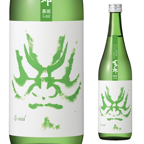 日本酒 百十郎 ひゃくじゅうろう 純米吟醸 蒼面 あおづら G-mid 720ml 15度 林本店 岐阜 【送料無料】