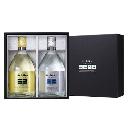 【10%OFF 12/7まで】焼酎 麦焼酎 いいちこ iichiko SUPER USA HITAギフト 720ml 2本 ギフトBOX PUH 専用箱付き 長S 【送料無料】