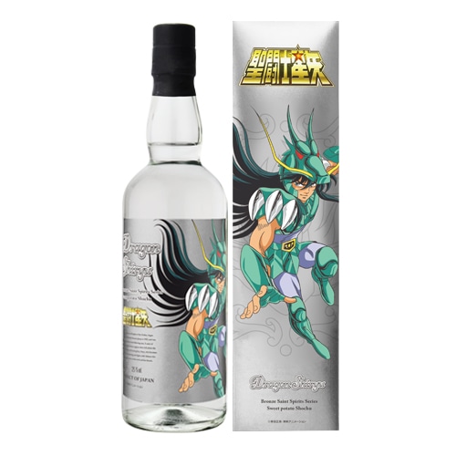 焼酎 芋焼酎 聖闘士星矢 焼酎シリーズ第2弾 ドラゴン紫龍 ブロンズセイント 25度 700ml 天星酒造 長S【送料無料】