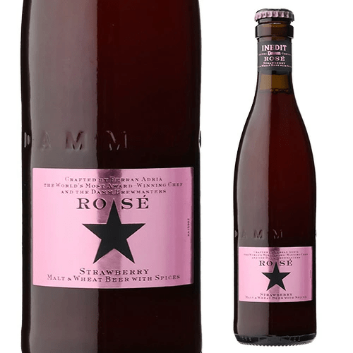 【10%OFF 12/7まで】ビール 高級ビール イネディット ロゼ 330ml×1本 単品 瓶 輸入ビール 海外ビール 長S【送料無料】