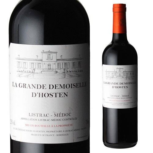 ラ グランド ドモワゼル ドスタン [2011] 6本 フランス ボルドー エルメス リストラック メドック 赤ワイン 辛口シャトー フルカ オスタン 長S 熟成ワイン【送料無料】