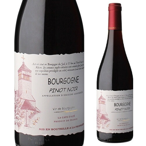 ブルゴーニュ ピノ ノワール ラ カーヴ ダゼ 750ml 12本入 フランス ケース 長S【送料無料】