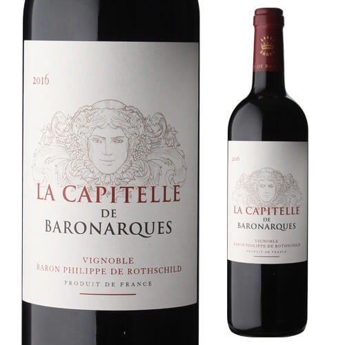 ラ キャピテール デュ ドメーヌ ド バロナーク 2016 750ml 6本 フランス ラングドック 赤ワイン 辛口 シャトー ムートン ロートシルト 浜運【送料無料】