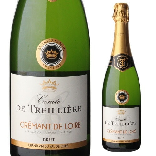 コント ド トリレール クレマン ド ロワール 750ml 6本入 白ワイン 泡 スパークリングワイン 辛口 フランス ケース 長S【送料無料】