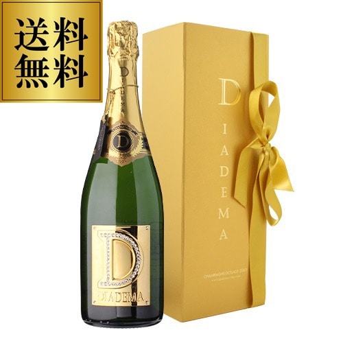 シャンパン シャンパン ディアデマ ドサージュ ゼロ NV 750ml BOX 箱付 ギフト 高級シャンパン シャンパーニュ スワロフスキー 浜運A【送料無料】