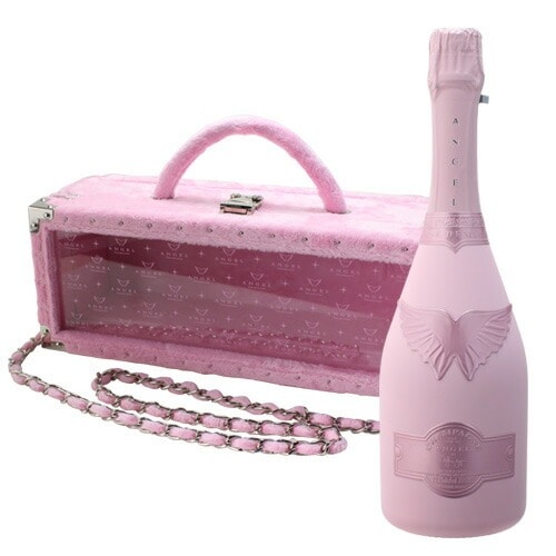 【正規品エンジェルシャンパン】エンジェル シャンパン ドゥミ セック ロゼ ファータイプ BOX 750ml 正規品 箱付 ギフトBOX 高級シャンパン シャンパーニュ 贈り物 浜運 お中元【送料無料】