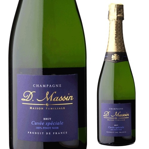 ドミニク マサン キュヴェ スペシャル ブリュット NV 750ml シャンパン シャンパーニュ ワイン王国 掲載 浜運A【送料無料】