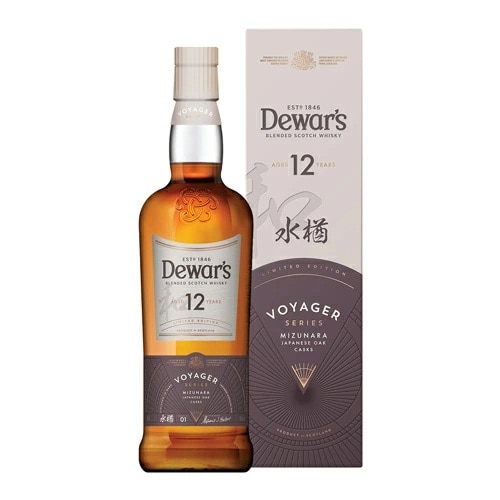 デュワーズ 12年 ミズナラ 700ml 40度 水楢 日本限定 スコットランド ブレンデッド ウイスキー Dewars whisky 長S 父の日