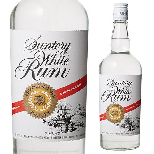 サントリー ラム ホワイト 40度 720ml 長S【送料無料】