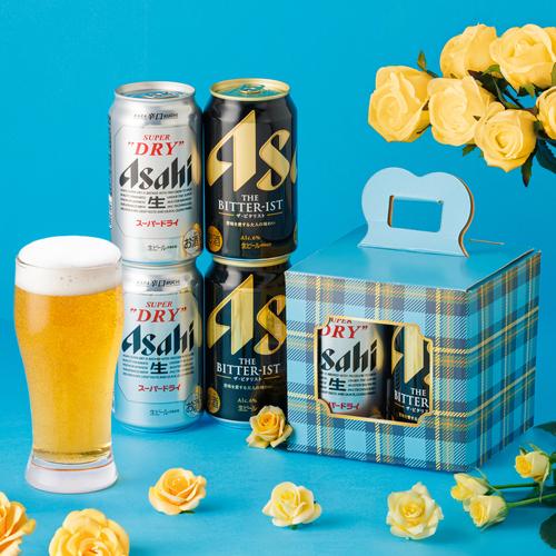 ビールギフト プレゼント アサヒ AS-F4 2種4本セット 長S 【送料無料】
