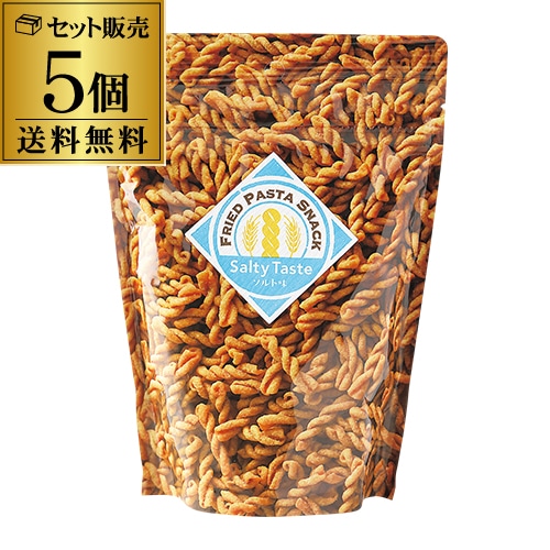 【10%OFF 12/7まで】三州製菓 パスタスナック ソルト味 90g 5個 三州 おつまみ おやつ お菓子 スナック ビールに合う ワインに合う 長S 【送料無料】