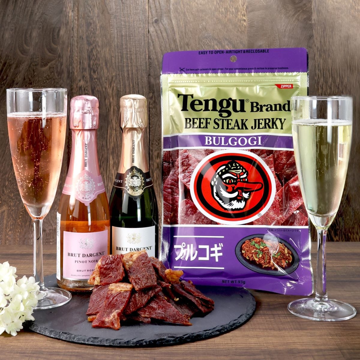 白泡×ロゼ泡×テング限定品 贅沢泡パーティー おつまみセット 虎【送料無料】