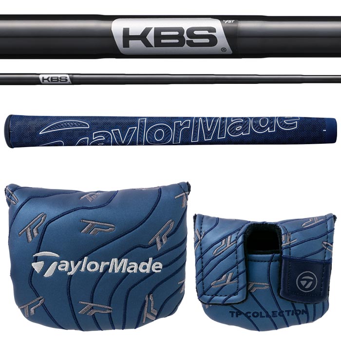 [数量限定モデル] テーラーメイド　TP TRUSS MID NIGHT BLUE TPトラス ミッドナイトブルー パター M4TC トラスセンター  パター ゴルフクラブ [2024年モデル]
