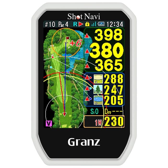 ショットナビ　ハンディ型GPSゴルフナビ　Shot Navi Granz グランツ