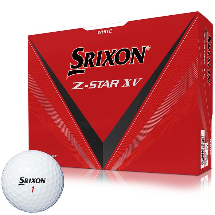 ダンロップ　SRIXON スリクソン Z-STAR XV ゼットスター エックスブイ ゴルフボール　1ダース（12球入り）