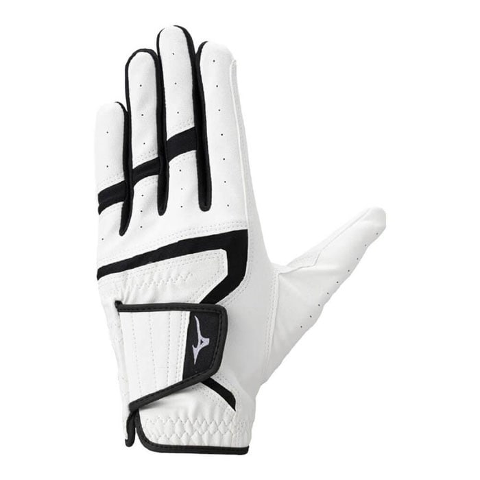 [2025年モデル] ミズノ　メンズ MX エムエックス ゴルフグローブ 5MGML553 01 ホワイト 有賀園 ゴルフ