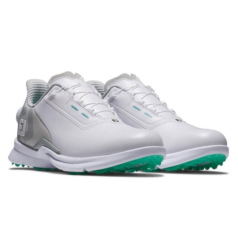 [2025年モデル] フットジョイ　レディース FJ FUEL BOA フューエル ボア スパイクレス ゴルフシューズ 91292 ホワイト/グレー