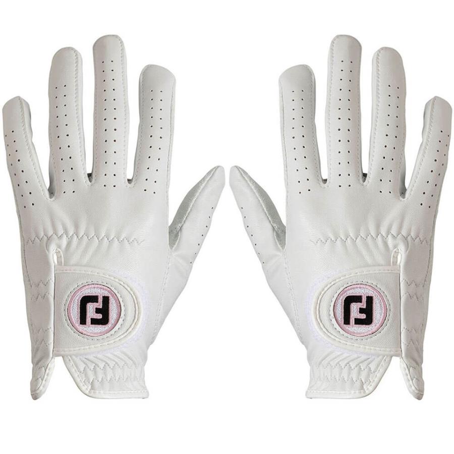 ゴルフグローブ フットジョイ レディース NANOLOCK for Lady ナノロック レディ 両手用 FGNL4PR WT ホワイト [2025年モデル]