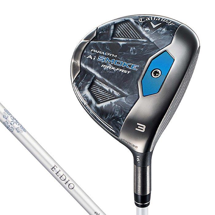 キャロウェイ　レディース PARADYM Ai SMOKE MAX FAST パラダイム エーアイ スモーク マックス ファスト フェアウェイウッド　ELDIO 40 for Callaway シャフト ゴルフクラブ [2024年モデル]