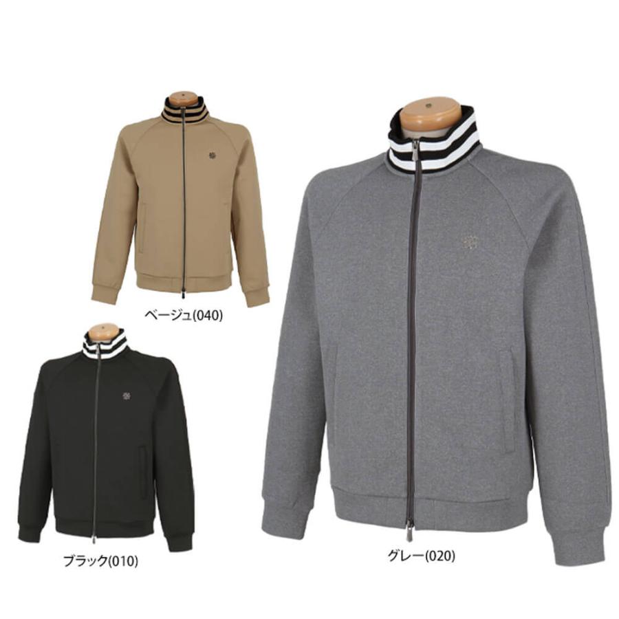 セントアンドリュース　メンズ ダンボールニット 長袖 フルジップ ブルゾン 042-4262957 [2024年秋冬モデル]