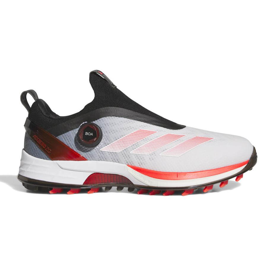 アディダス メンズ スパイクレス ゴルフシューズ ADIZERO ZG BOA アディゼロ ゼッドジー 25 ボア NLK60 IH9896 フットウェアホワイト/ルシッドレッド/コアブラック [2025年モデル] 特価
