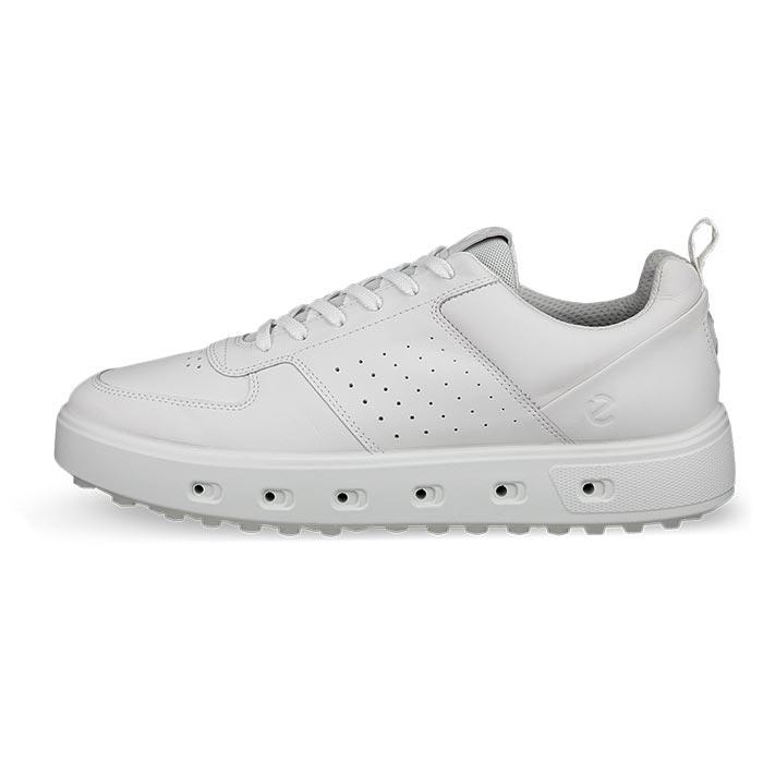ecco エコー　メンズ STREET 720 ストリート 720 スパイクレス ゴルフシューズ 111704 01007 WHITE [2024年モデル]