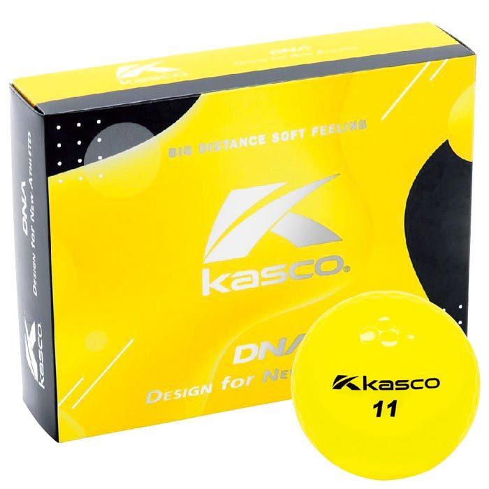 キャスコ DNA ディーエヌエー ゴルフボール 1ダース（12球入り） イエロー  [2021年モデル]