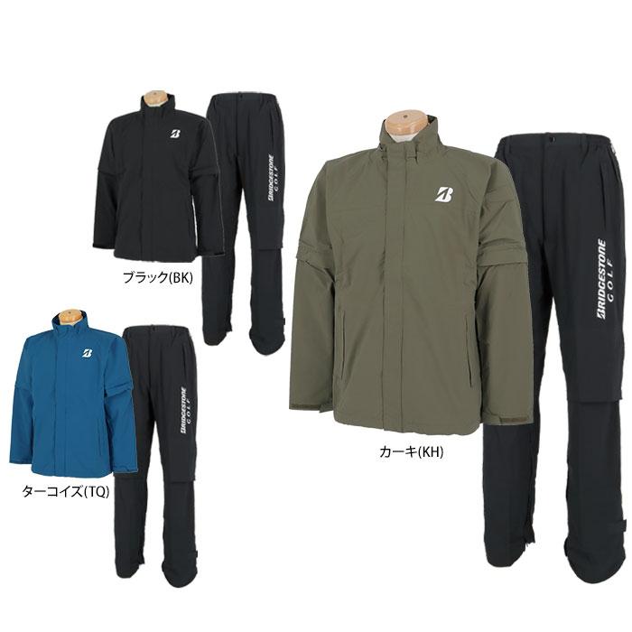 ブリヂストンゴルフ　メンズ Suizing 水神 レインウェア 上下セット 84G03 [2024年春夏モデル]