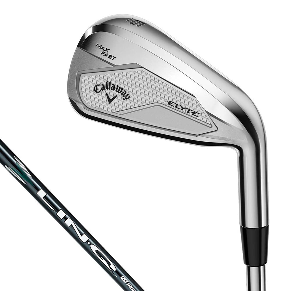 キャロウェイ メンズ ELYTE MAX-FAST エリート マックスファスト アイアン 単品 LIN-Q GREEN 40 for Callaway カーボンシャフト ゴルフクラブ 特価