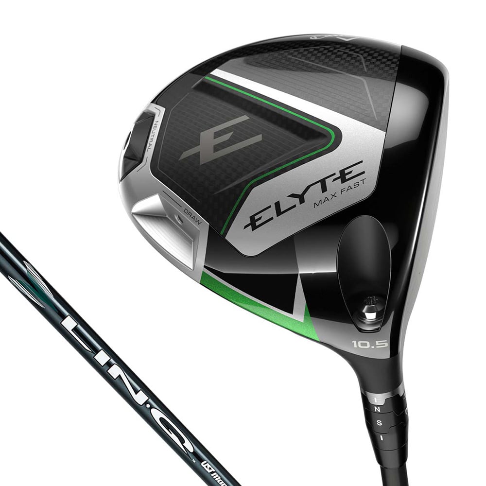 キャロウェイ メンズ ELYTE MAX-FAST エリート マックスファスト ドライバー LIN-Q GREEN 40 for Callaway シャフト ゴルフクラブ 特価