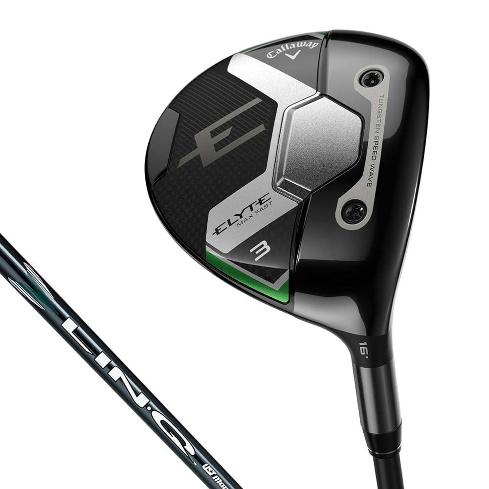 キャロウェイ メンズ ELYTE MAX-FAST エリート マックスファスト フェアウェイウッド LIN-Q GREEN 40 for Callaway シャフト ゴルフクラブ 特価