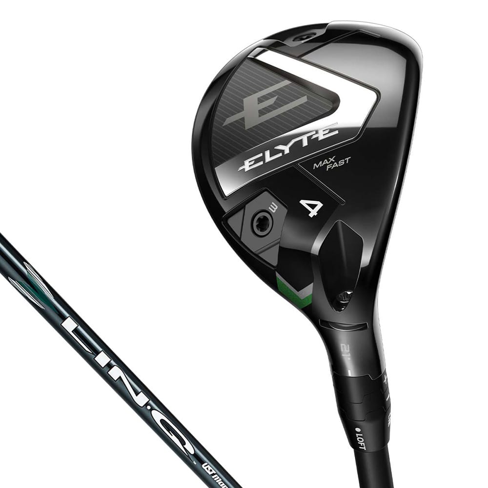 キャロウェイ メンズ ELYTE MAX-FAST エリート マックスファスト ユーティリティ LIN-Q GREEN 40 for Callaway カーボンシャフト ゴルフクラブ 特価