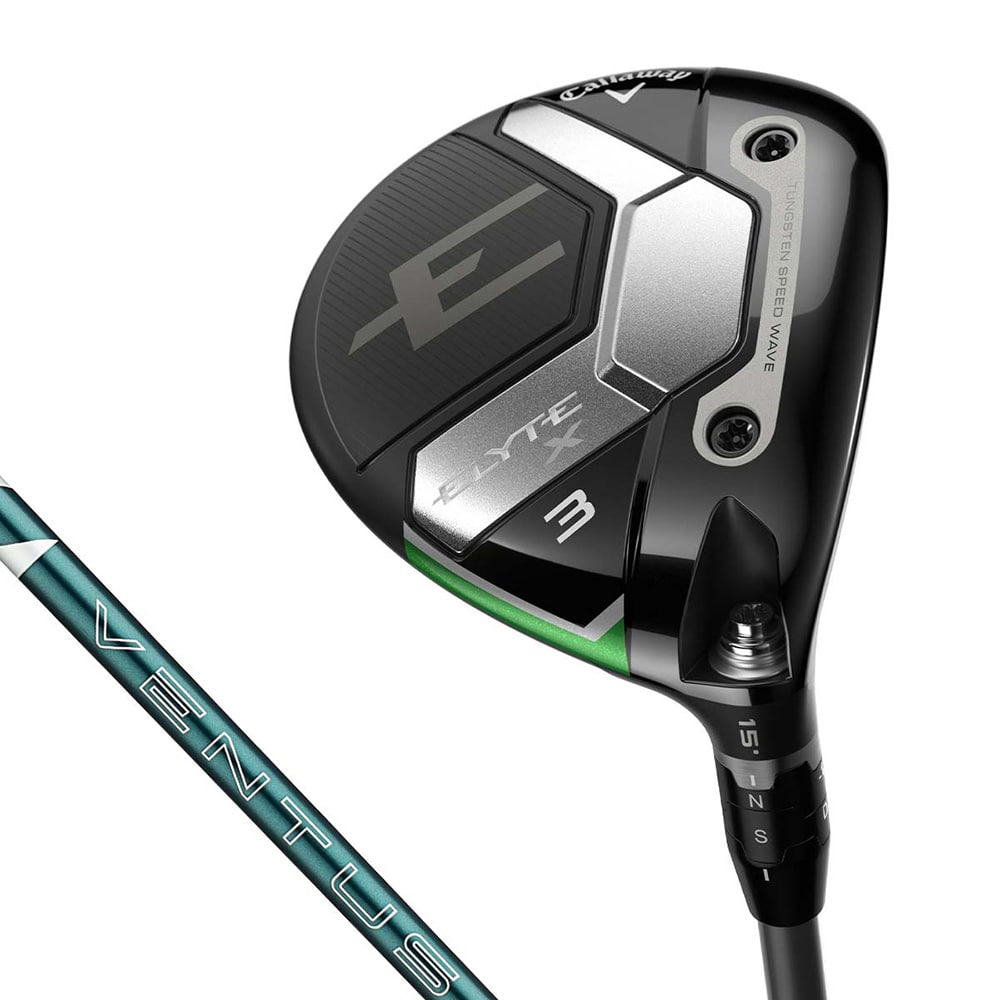 キャロウェイ メンズ ELYTE X エリートX フェアウェイウッド VENTUS GREEN 50 for Callaway シャフト ゴルフクラブ 特価
